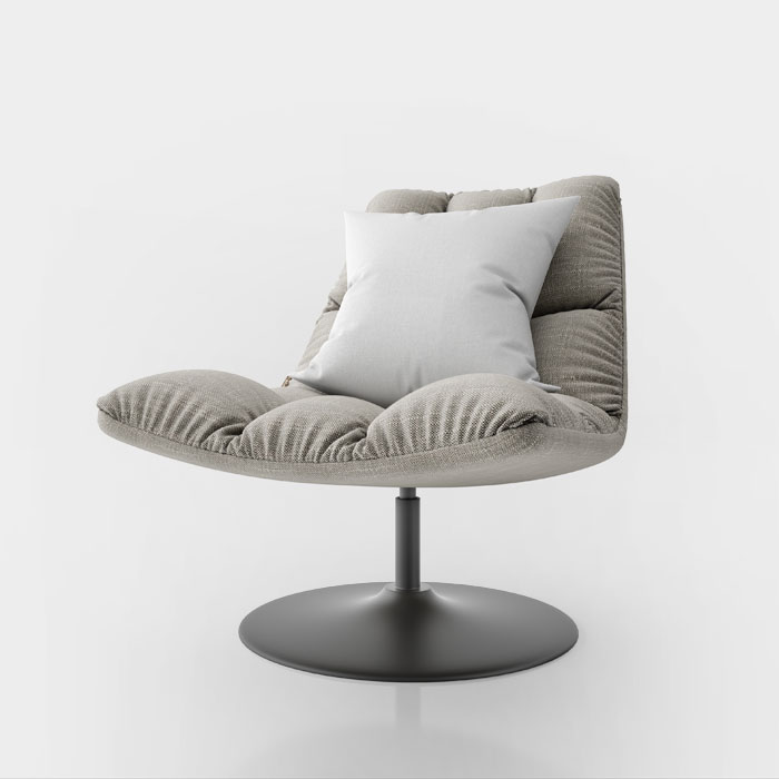 羊羔绒温暖冬季围炉茶椅